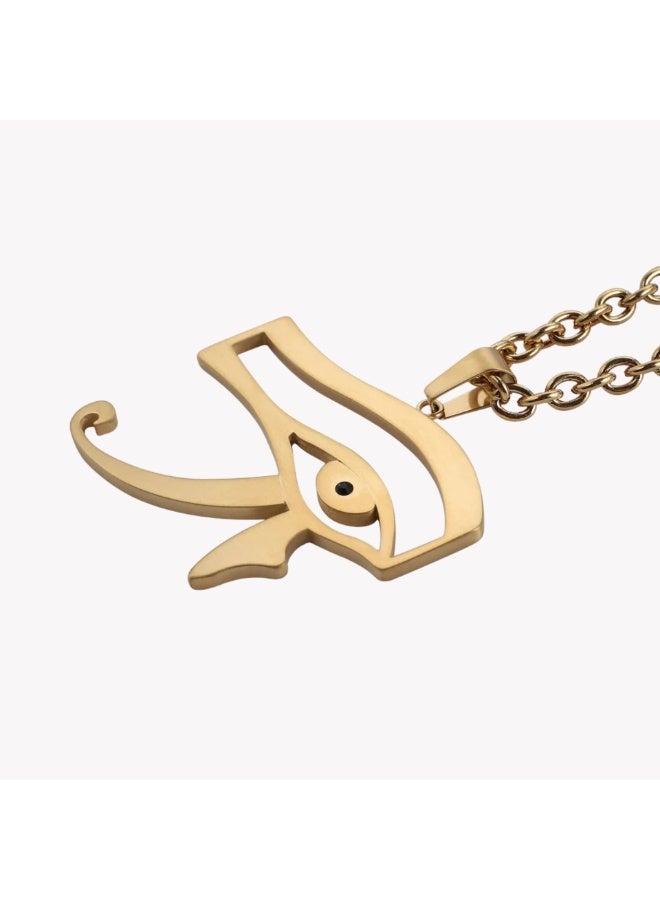 Zink Men's Gold Stainless Steel Necklace | Zjpd025g - Image 2